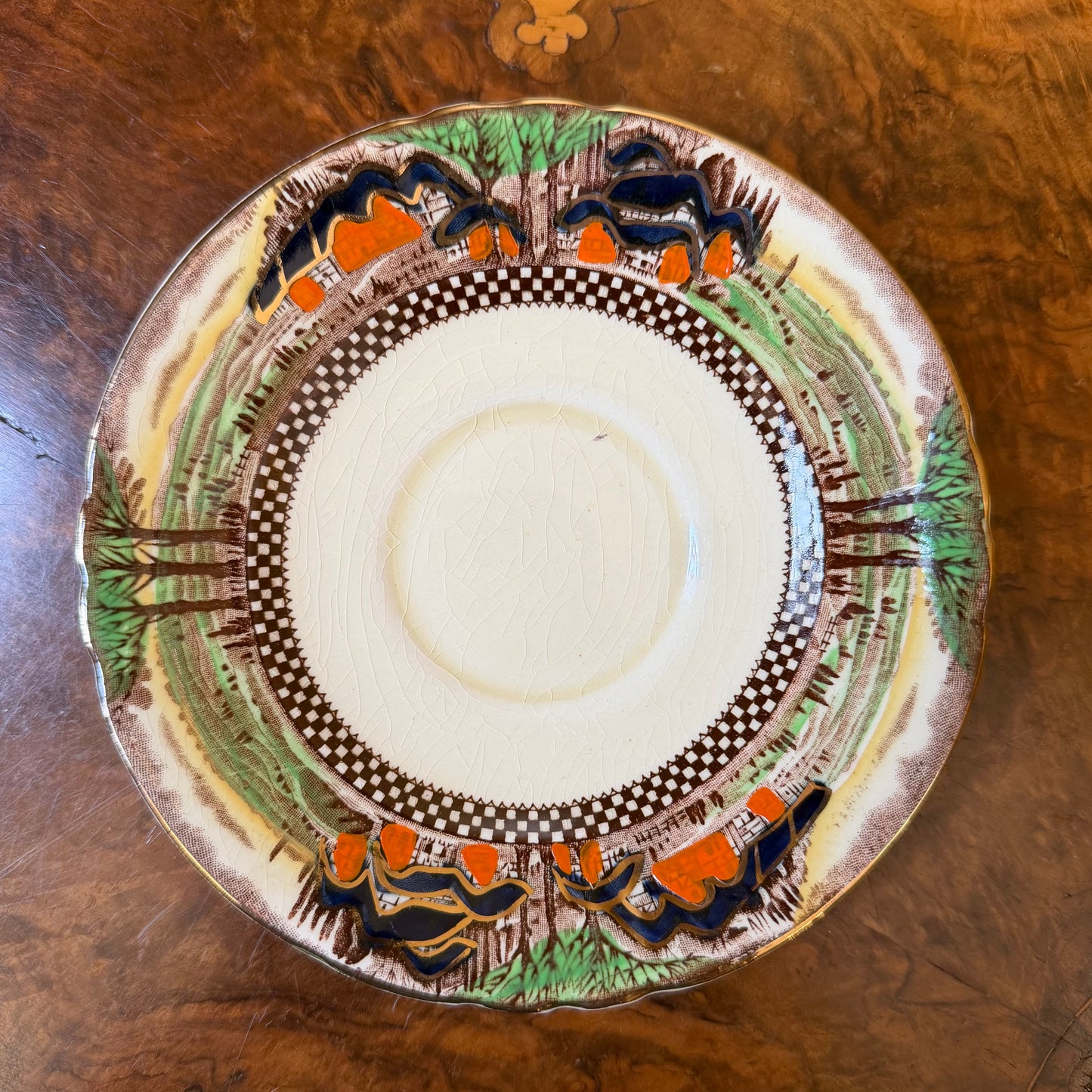 Vintage Myott & Sons Henley Countryside 53 Piece Dinner Set