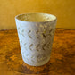 Frosted Gold Pattern Candle Holder