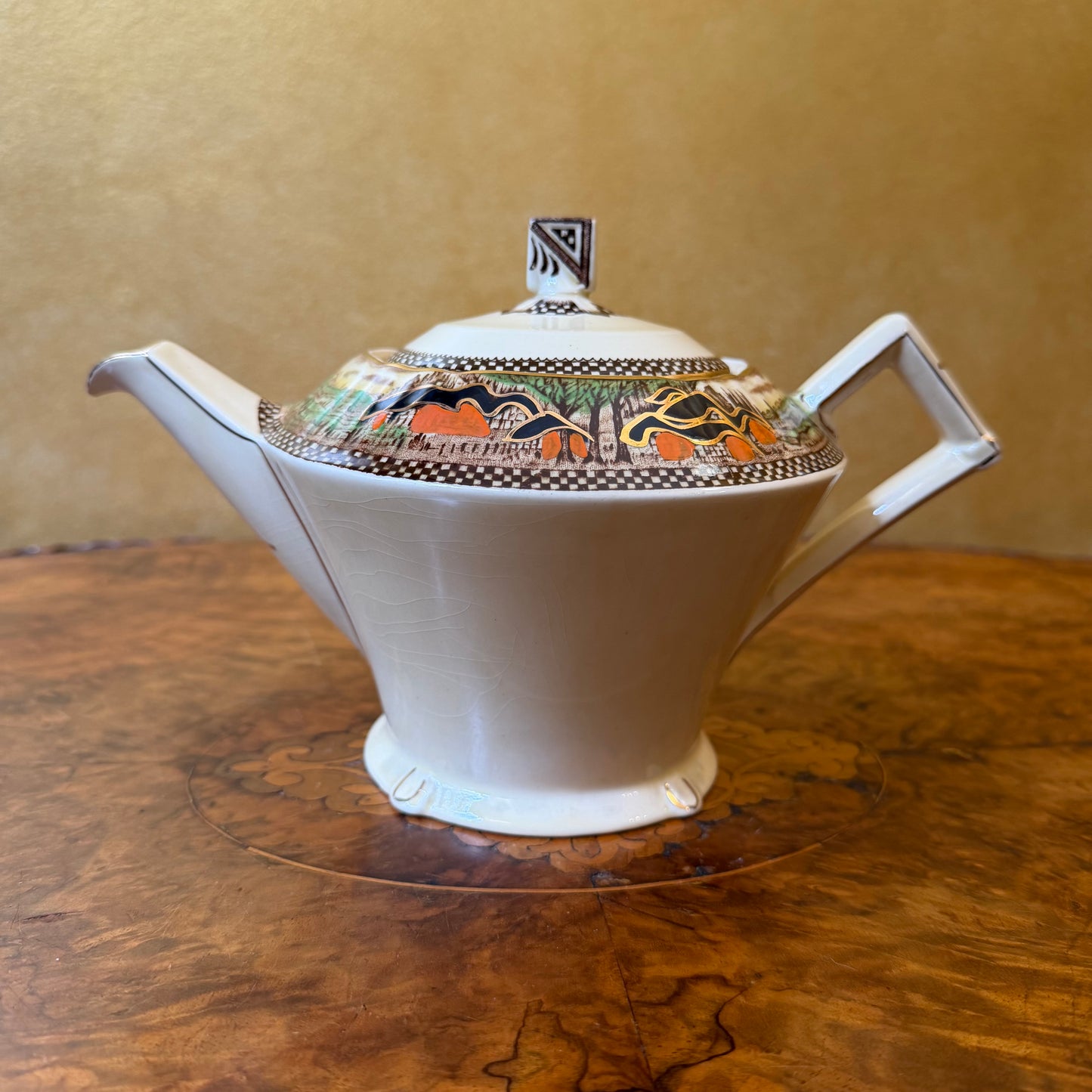 Vintage Myott & Sons Henley Countryside 53 Piece Dinner Set