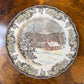 Vintage Johnson Brother The Friends Village 20 Piece Dinner Set