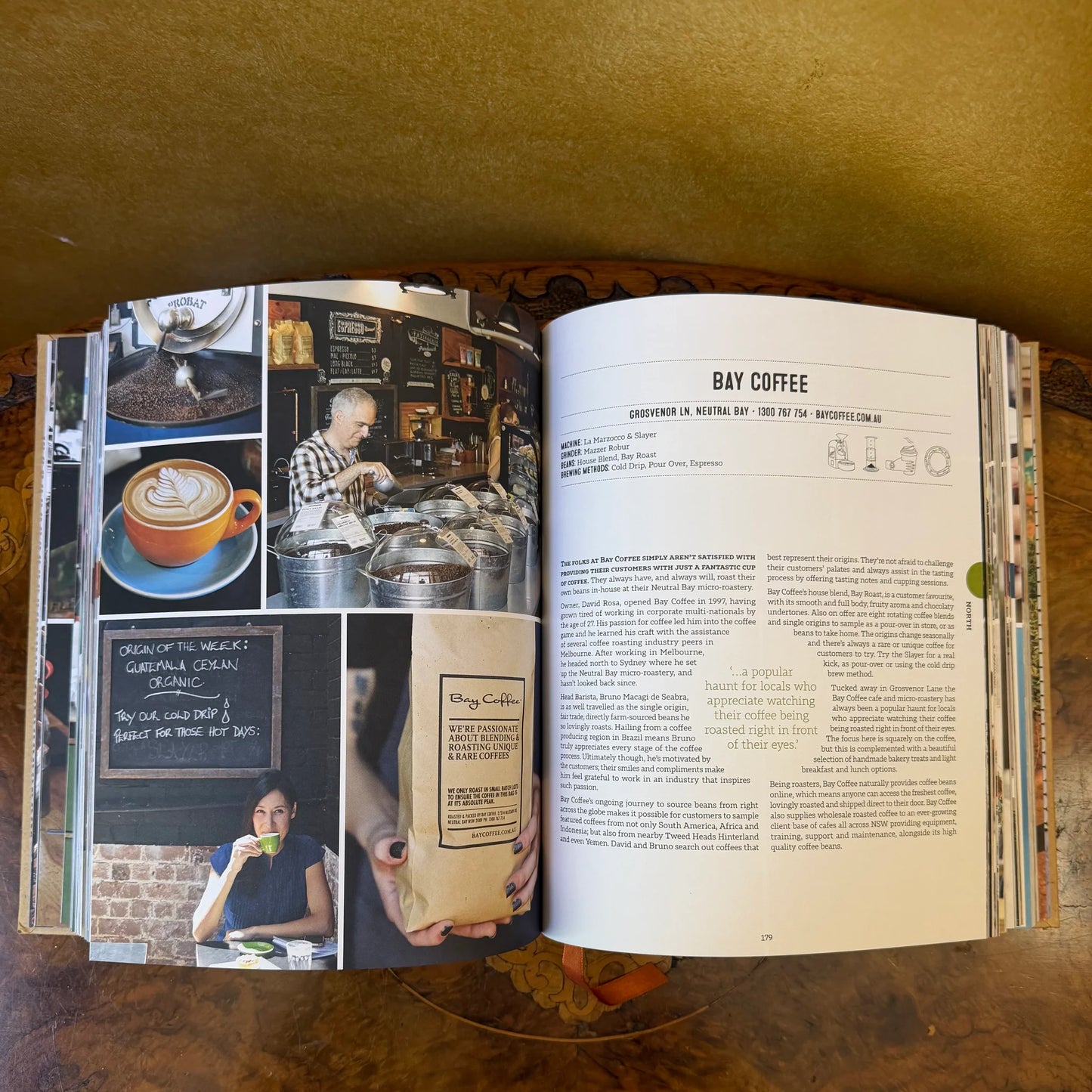 The Specialty Coffee Book NSW by Jonette George Hardcover Book