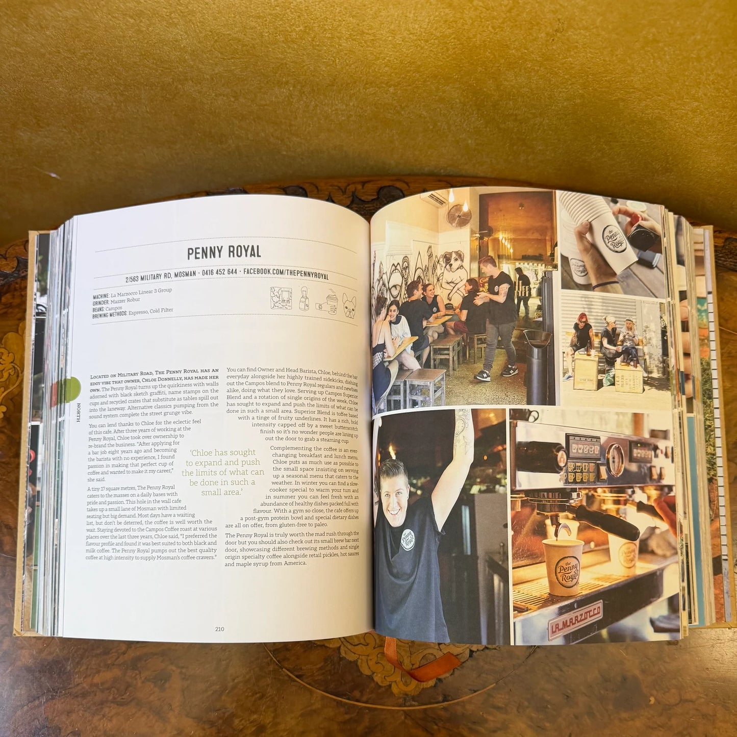 The Specialty Coffee Book NSW by Jonette George Hardcover Book