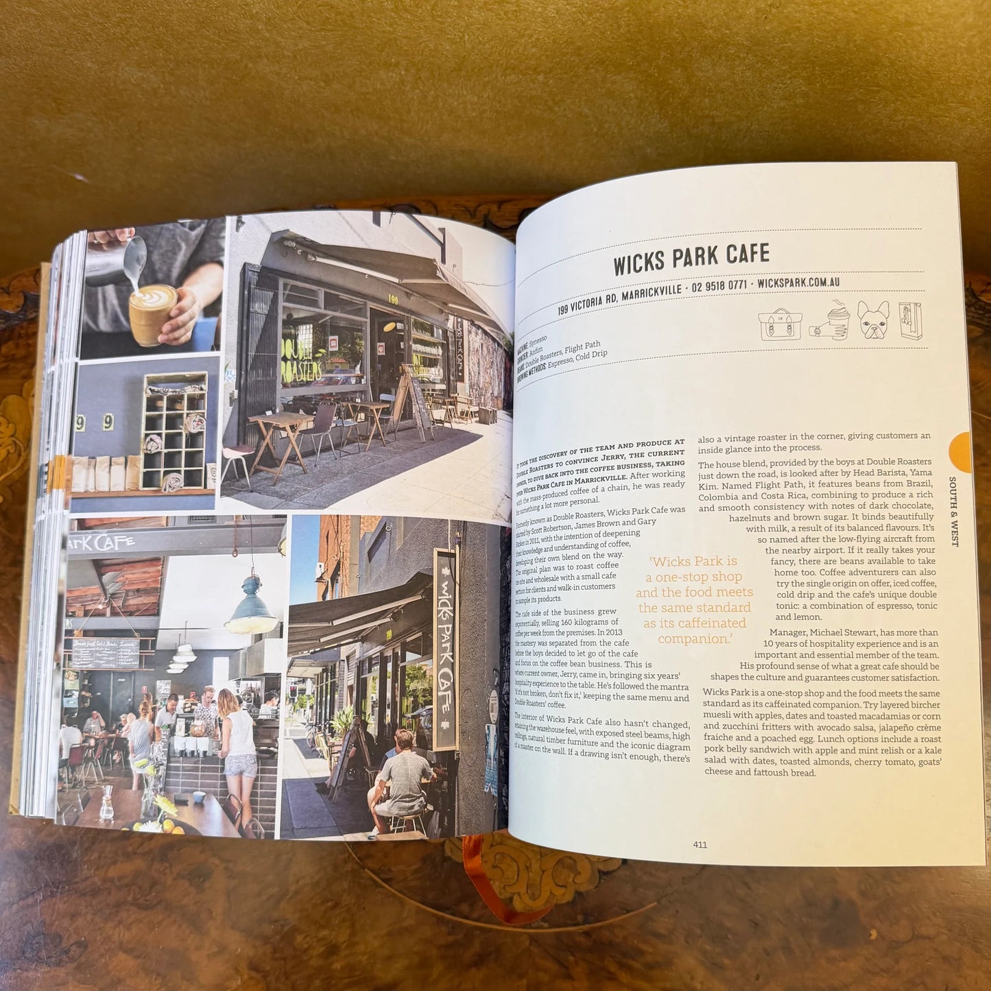 The Specialty Coffee Book NSW by Jonette George Hardcover Book