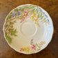 Vintage Colclough Floral Tree Print Saucer