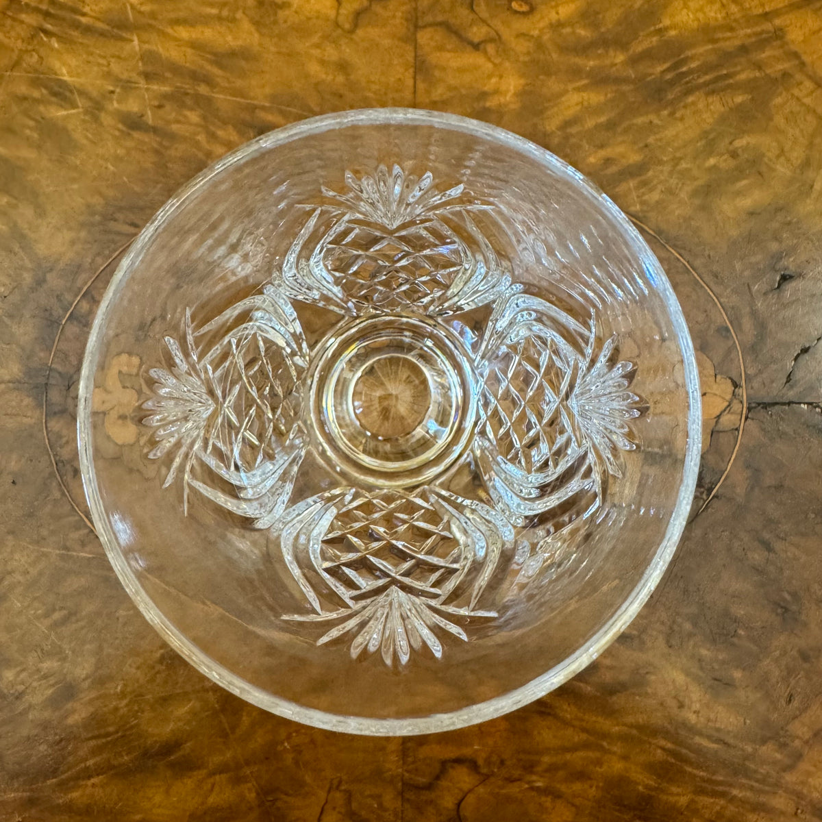 Waterford Pineapple Hospitality Crystal Glasses Pair