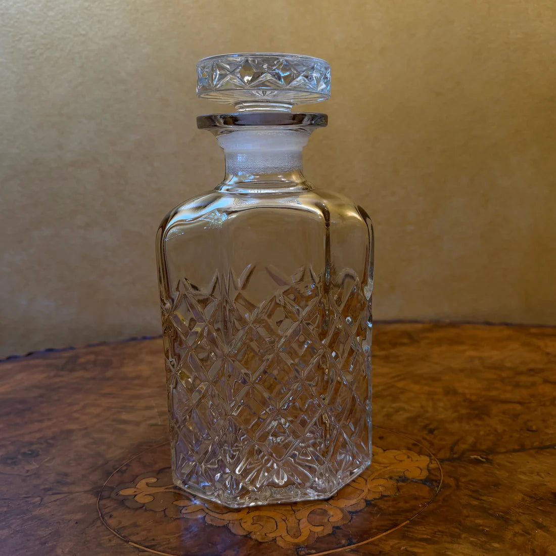 Glass Cut Decanter
