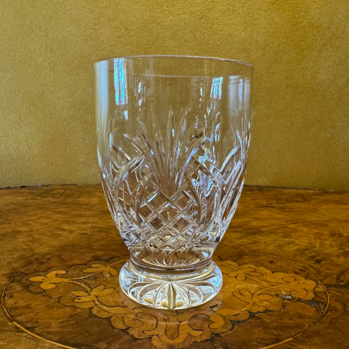 Waterford Pineapple Hospitality Crystal Glasses Pair