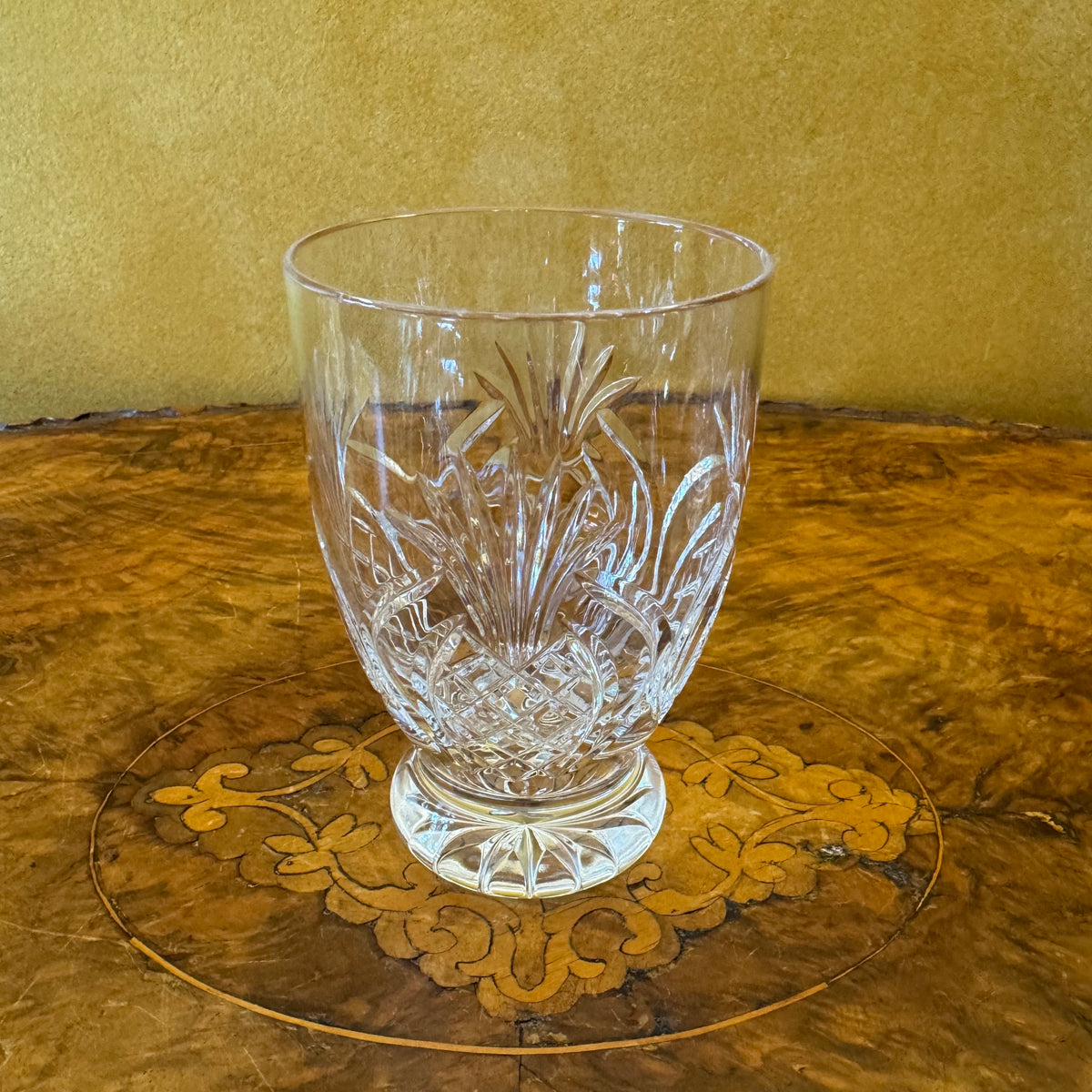 Waterford Pineapple Hospitality Crystal Glasses Pair