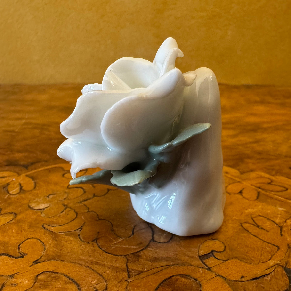 Vintage Porcelain Flower Ornament