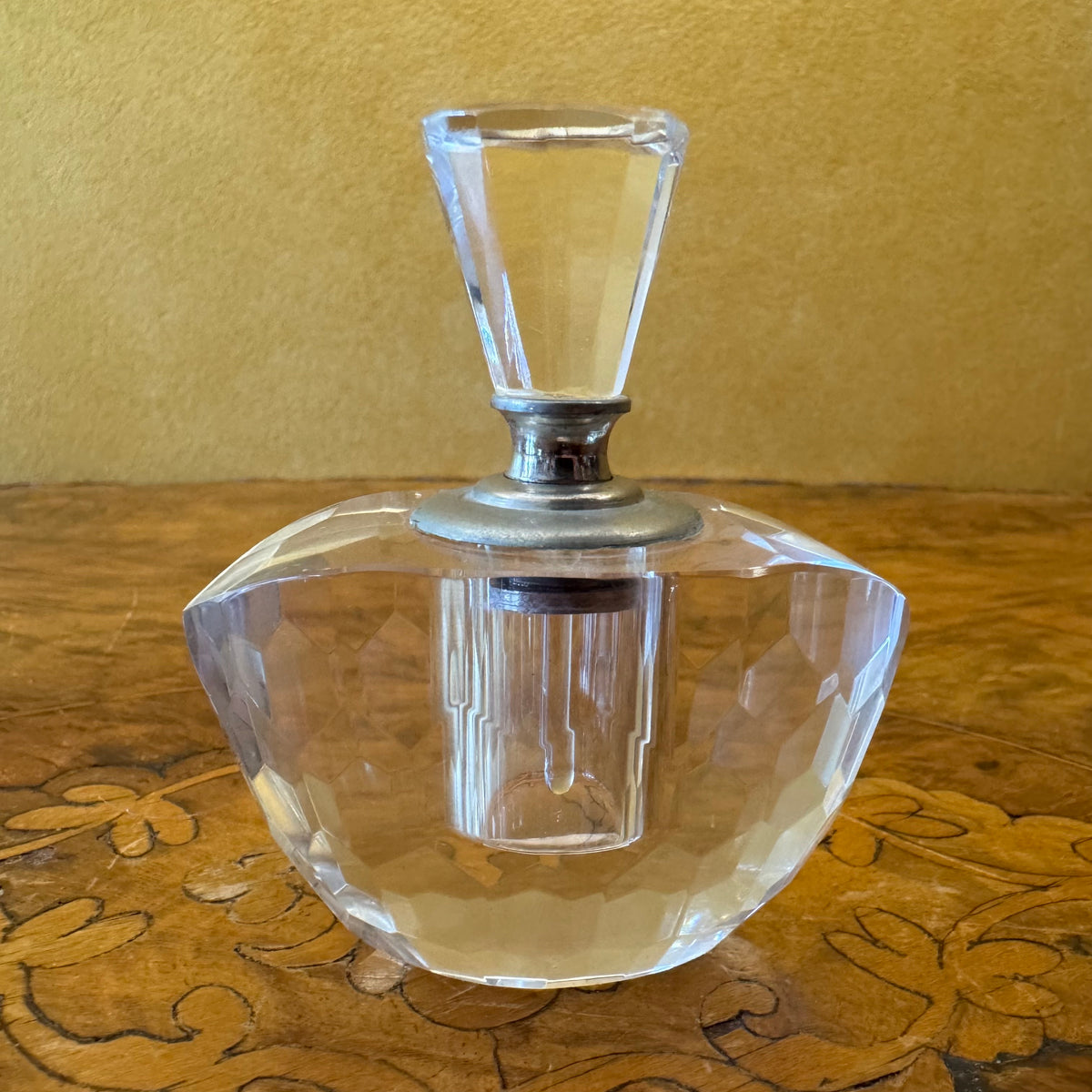 Vintage Crystal Perfume Bottle