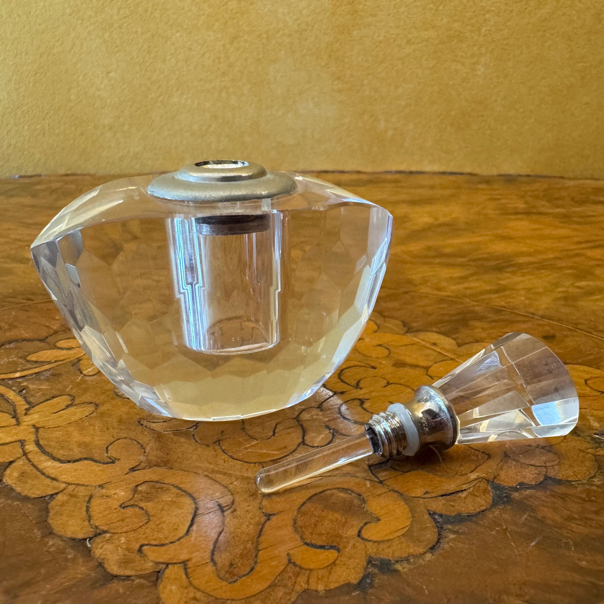 Vintage Crystal Perfume Bottle