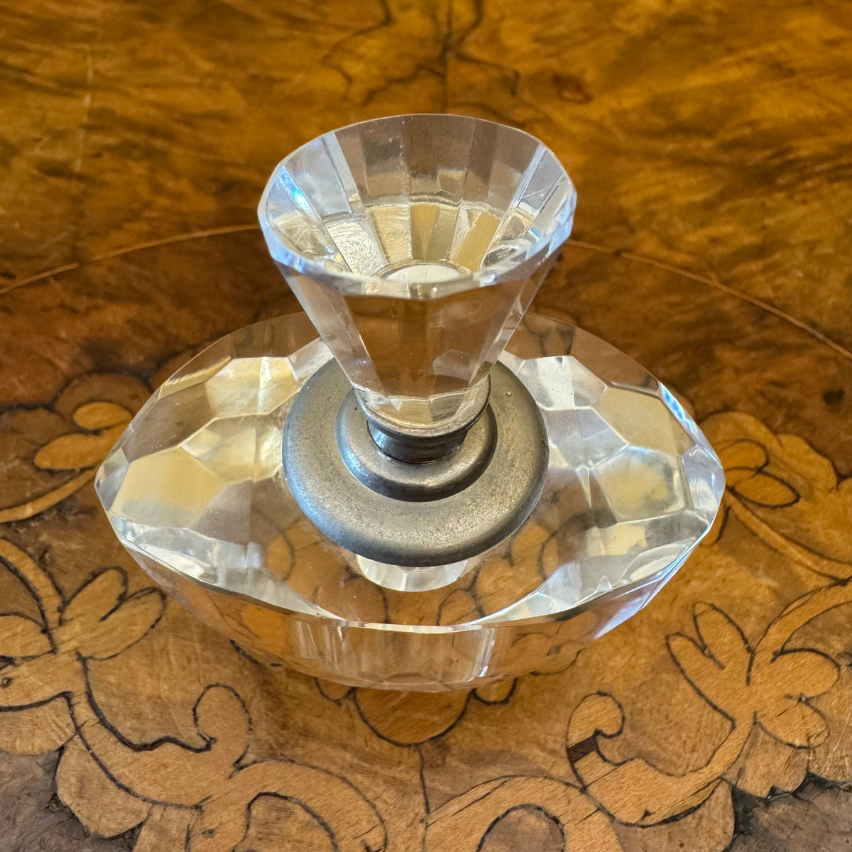 Vintage Crystal Perfume Bottle