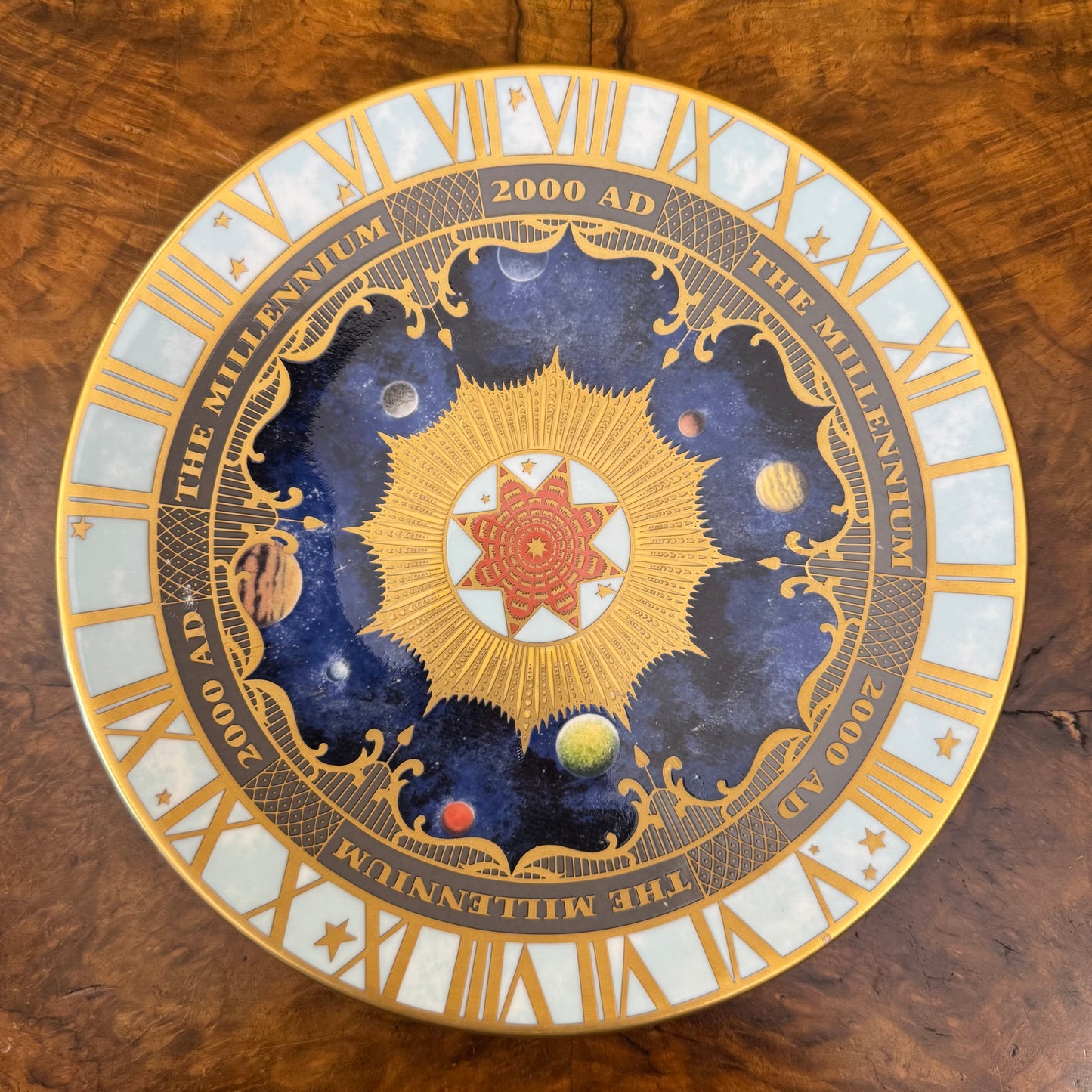 Limited Edition Royal Worcester 2000AD Millennium Collectors Plate