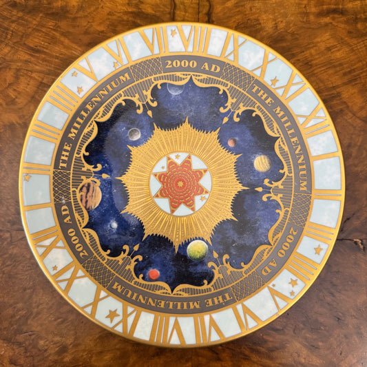 Limited Edition Royal Worcester 2000AD Millennium Collectors Plate