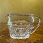 Vintage Crystal Milk & Sugar Set