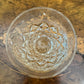 Vintage Glass Cut Tumblers Set Of Five