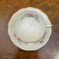 Vintage Roslyn Moss Rose Tea Cup Trio Set