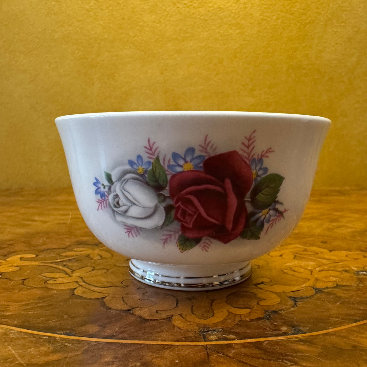 Vintage Queen Anne Duet Milk Creamer Jug & Sugar Bowl Set