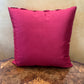 Maroon Fan Design Square Pillow