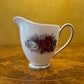 Vintage Queen Anne Duet Milk Creamer Jug & Sugar Bowl Set