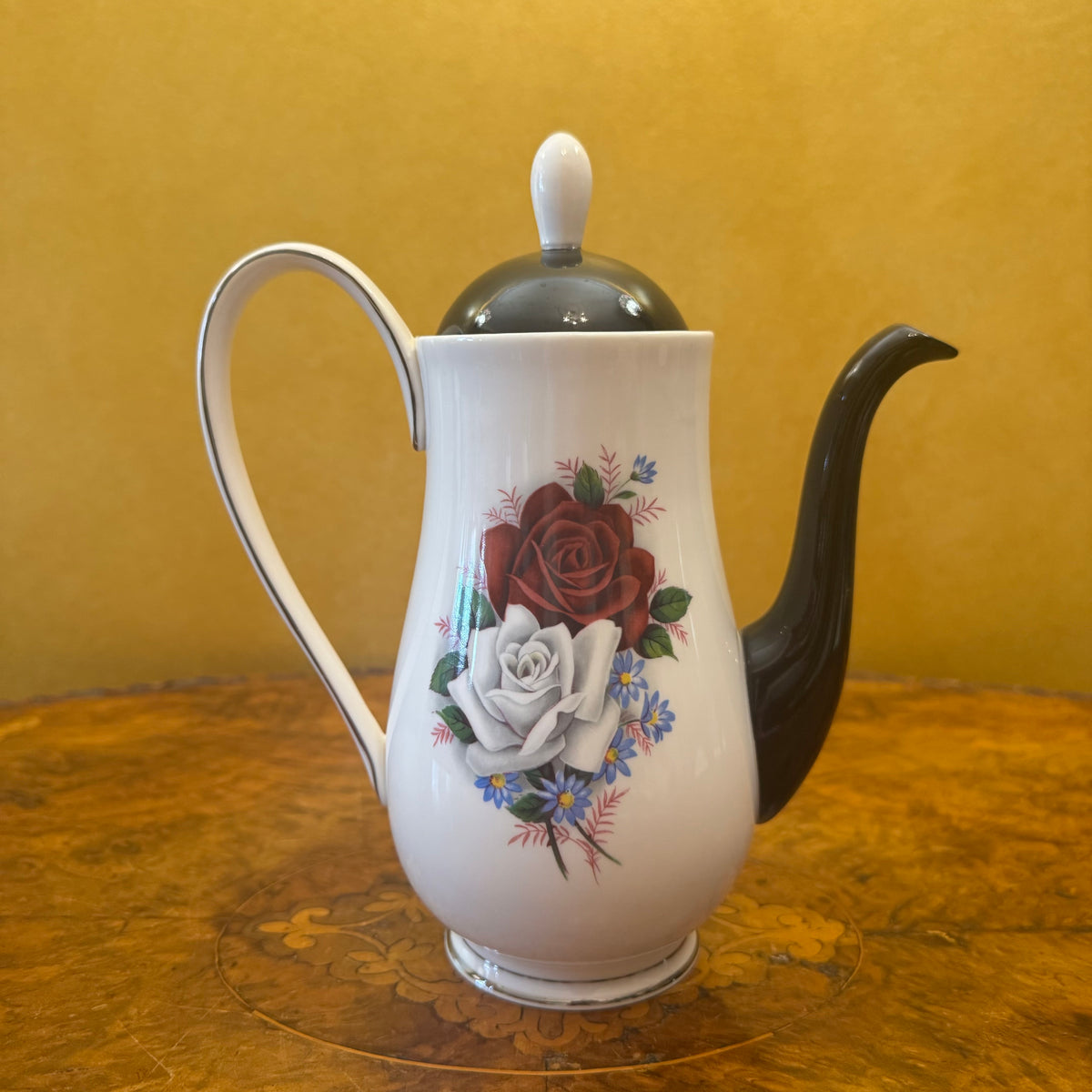 Vintage Queen Anne Duet Coffee Pot
