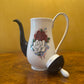 Vintage Queen Anne Duet Coffee Pot