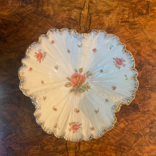 Vintage Crown Ducal Floral Display Bowl