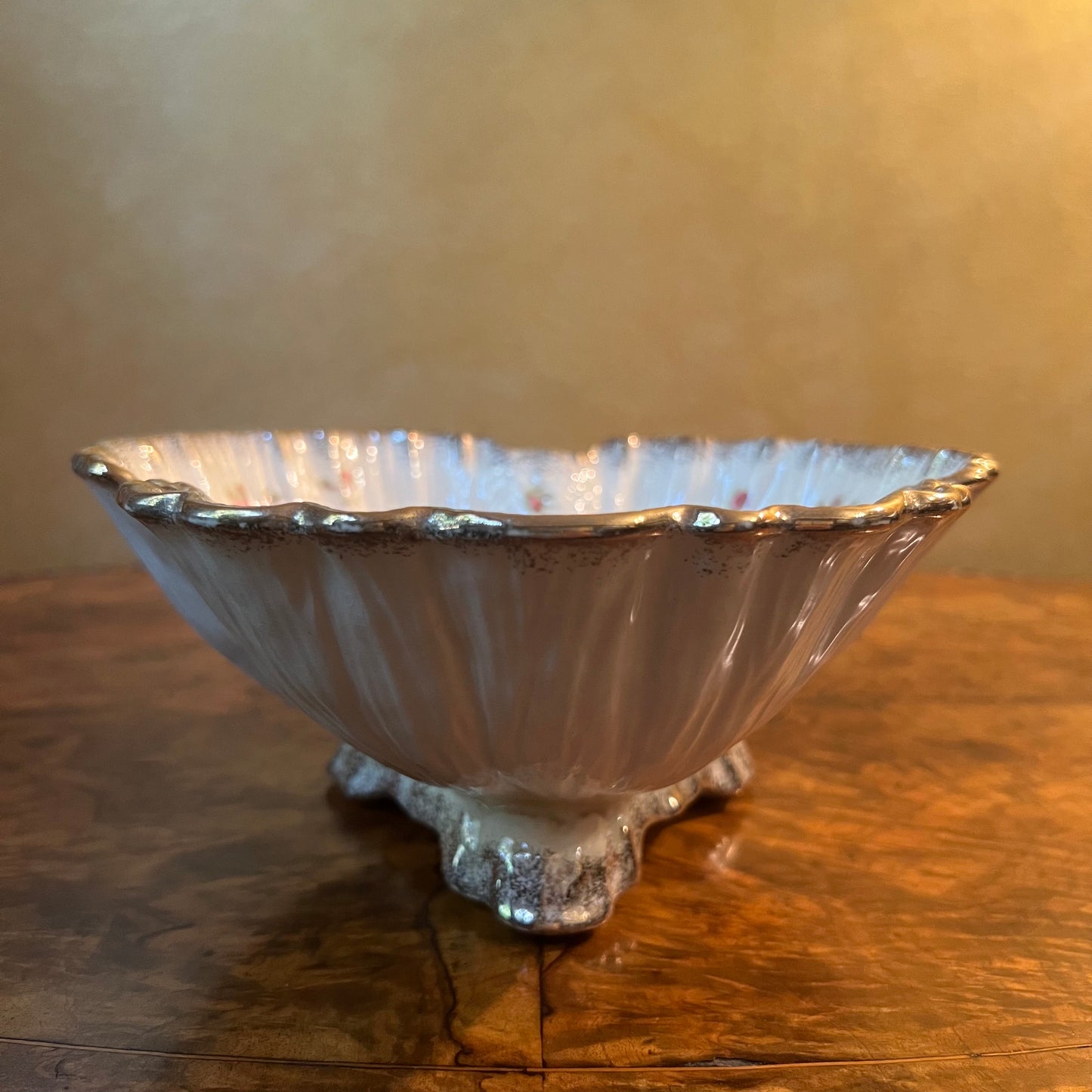 Vintage Crown Ducal Floral Display Bowl