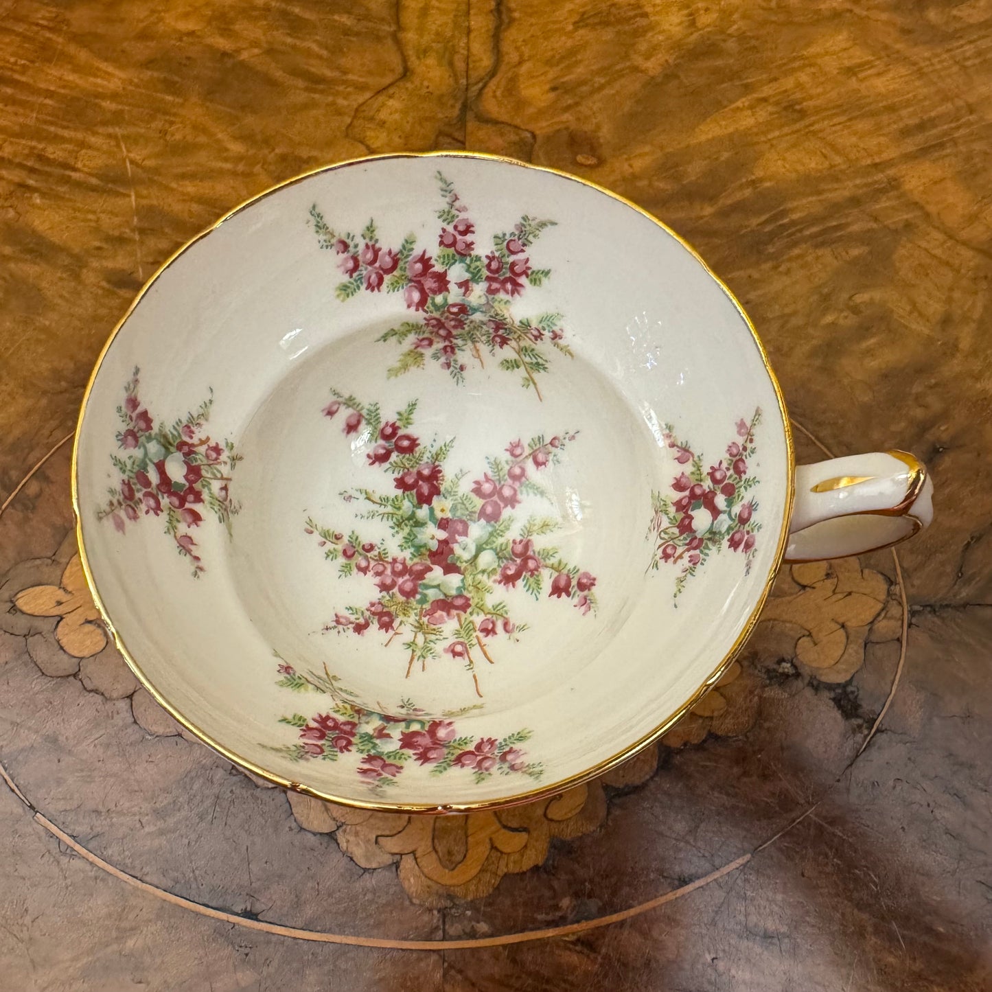 Vintage Hammersley Tea Cup Trio Set
