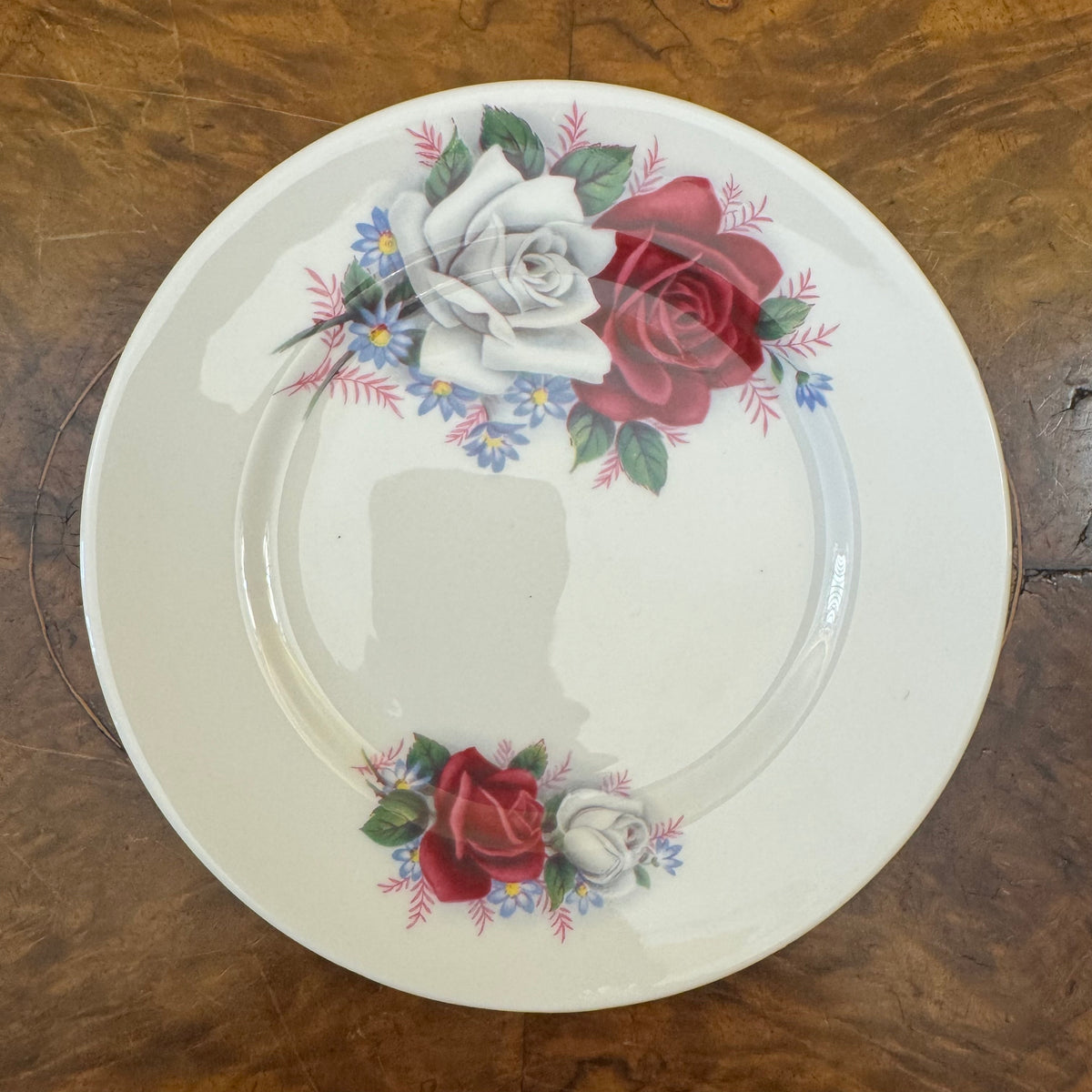 Vintage Queen Anne Duet Side Plate