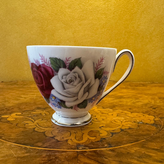 Vintage Queen Anne Duet Tea Cup