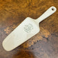 Vintage Japanese Ceramic Fruit Print Cake Plate & Pie Server