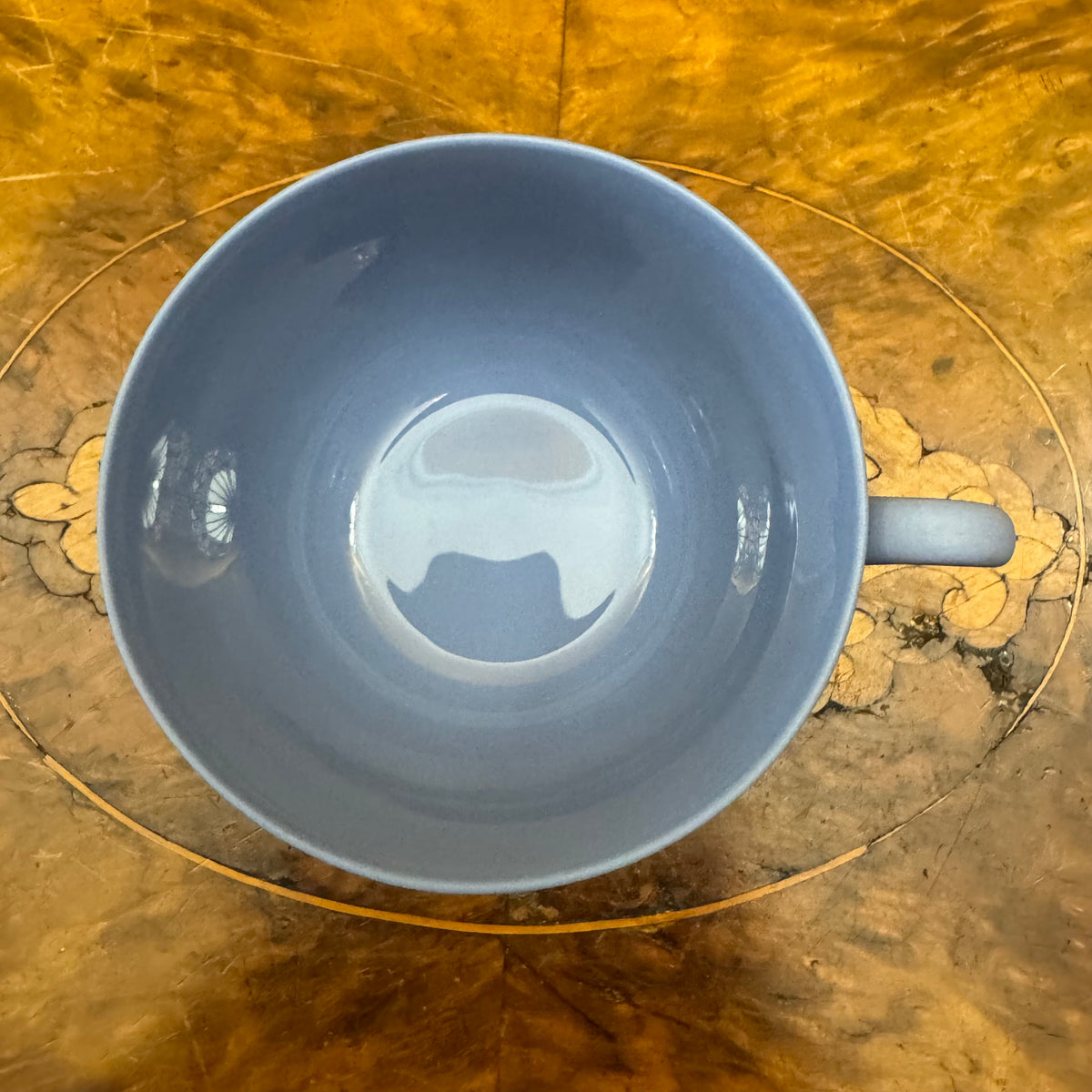 Vintage Wedgwood Blue Jasperware Tea Cup