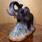 Antique Large Elephant Porcelain Ornament