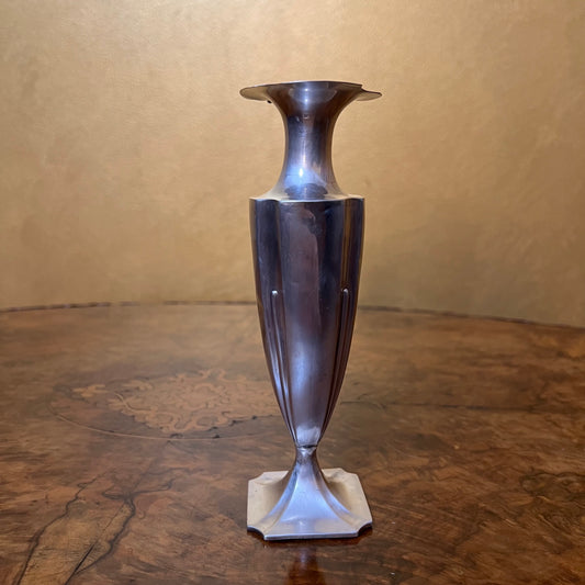 Antique Birmingham 1901 Sterling Silver Vase