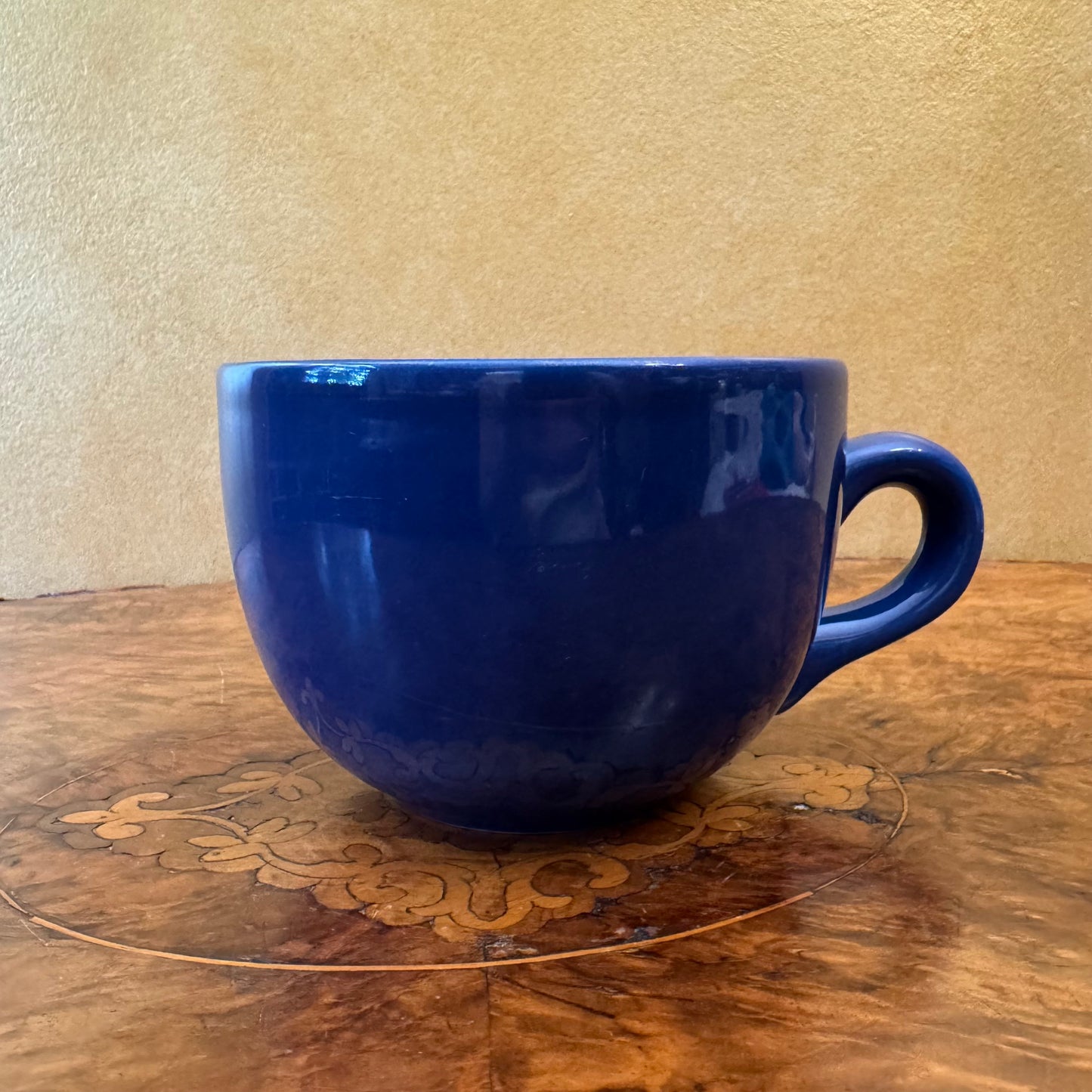 Blue Large Cup & Saucer