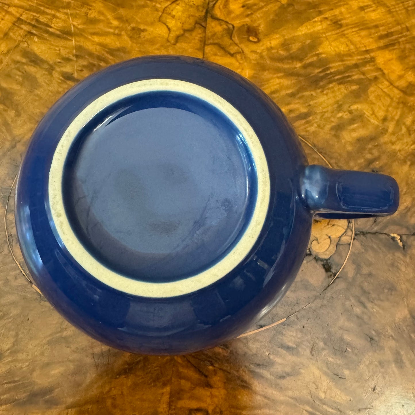 Blue Large Cup & Saucer