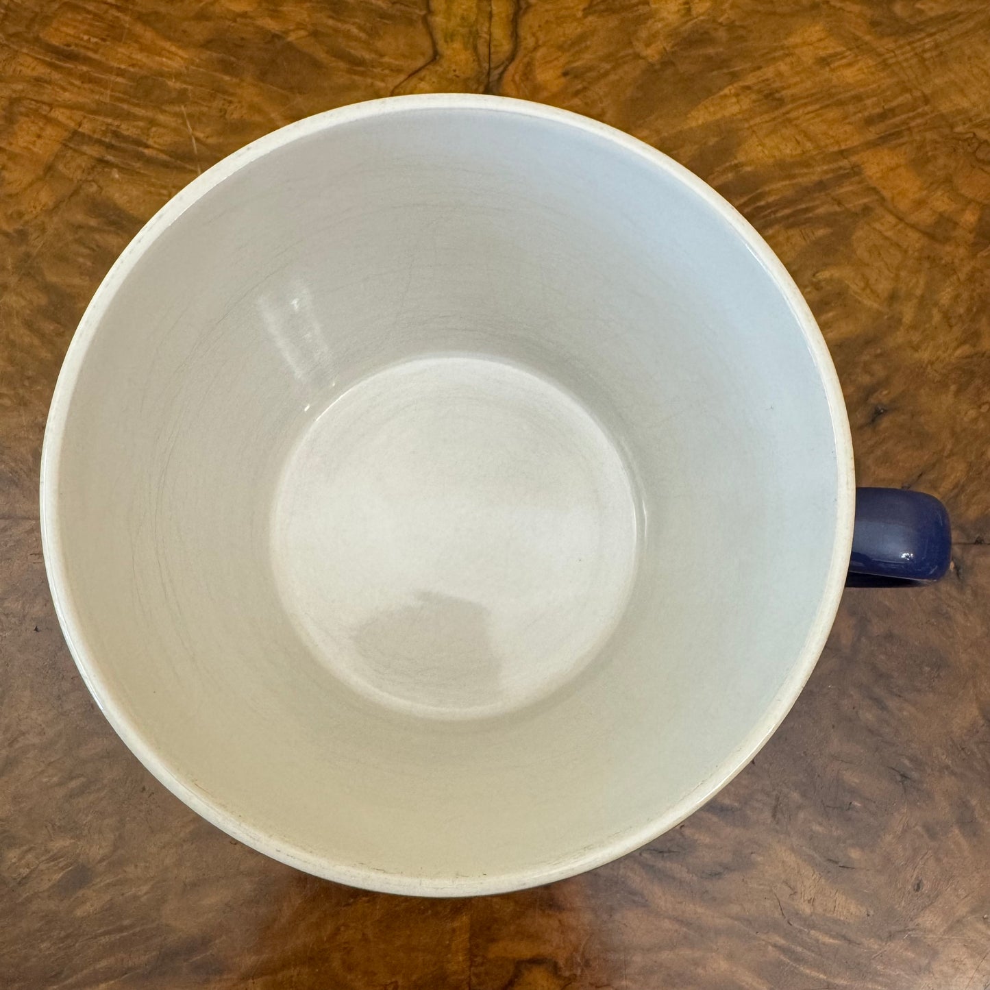 Freedom Large Blue Breakfast Mugs Pair
