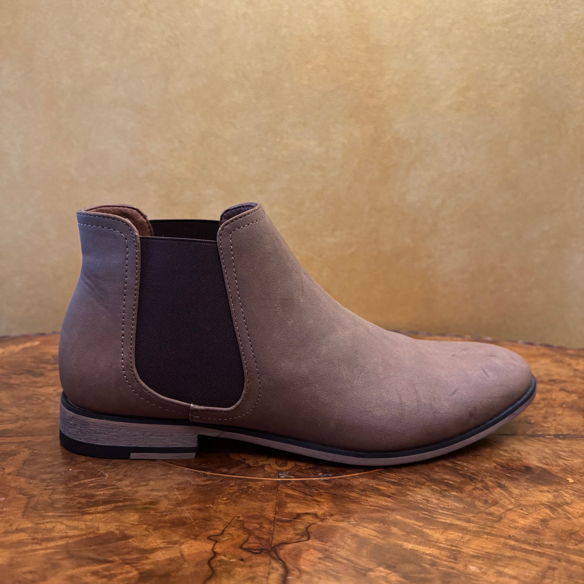 Connor Mens Tan Ankle Boots Size 8