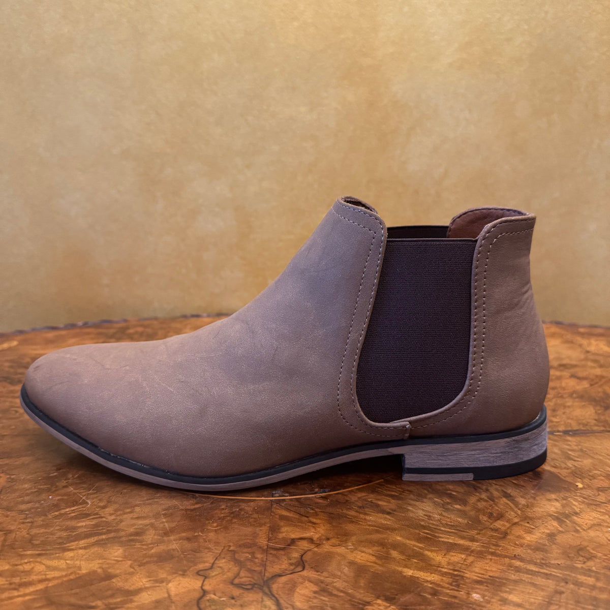 Connor Mens Tan Ankle Boots Size 8