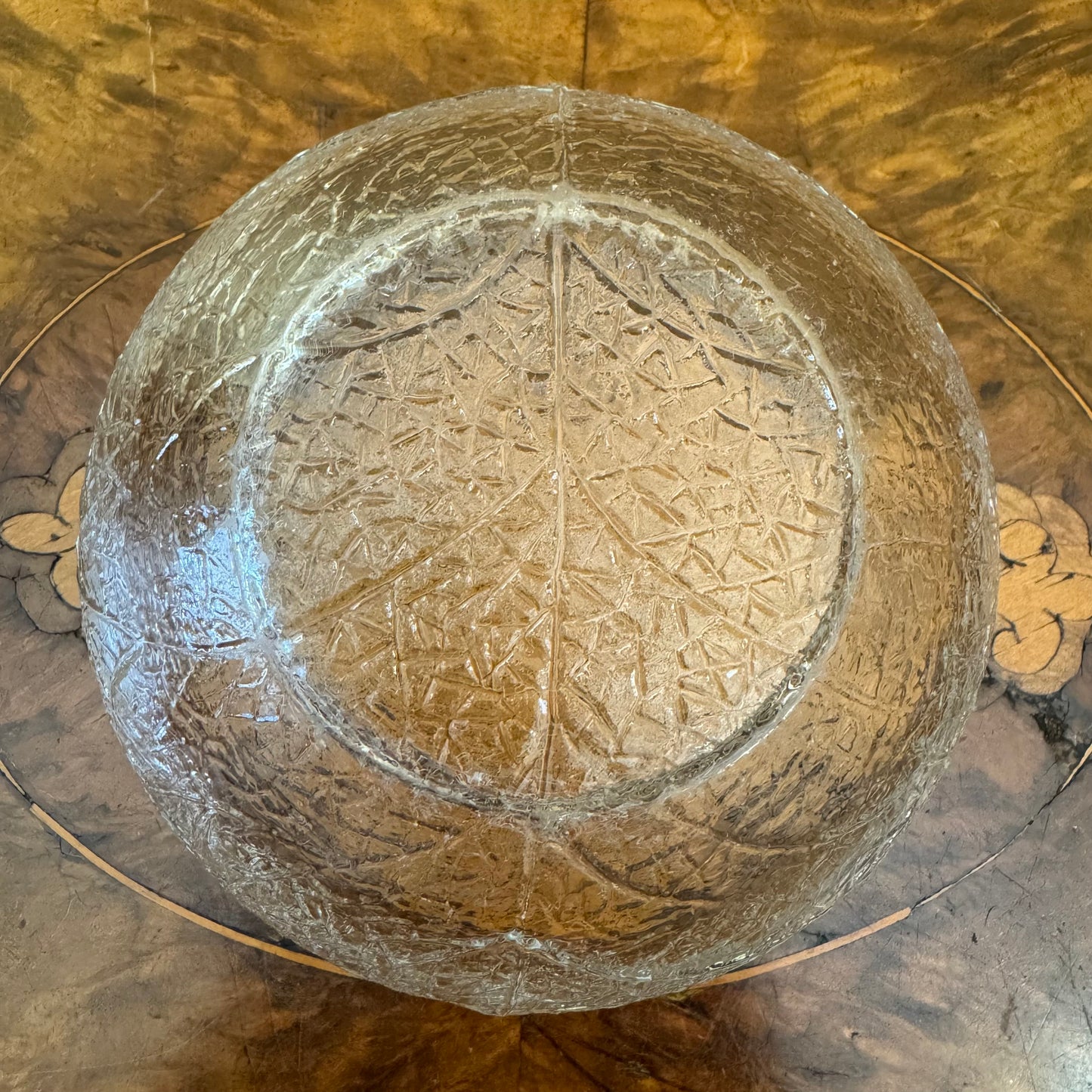 Arcoroc Leaf Pattern Desset Bowls Pair