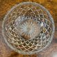 Vintage Crystal Cut Large Bowl