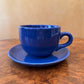 Blue Large Cup & Saucer
