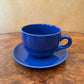Blue Large Cup & Saucer
