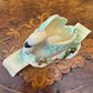 Vintage Porcelain Swan Figurine Ornament