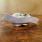 Vintage Porcelain Swan Figurine Ornament