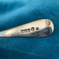 Antique 1883 Glasgow Sterling Silver Small Serving Dish Spoon
