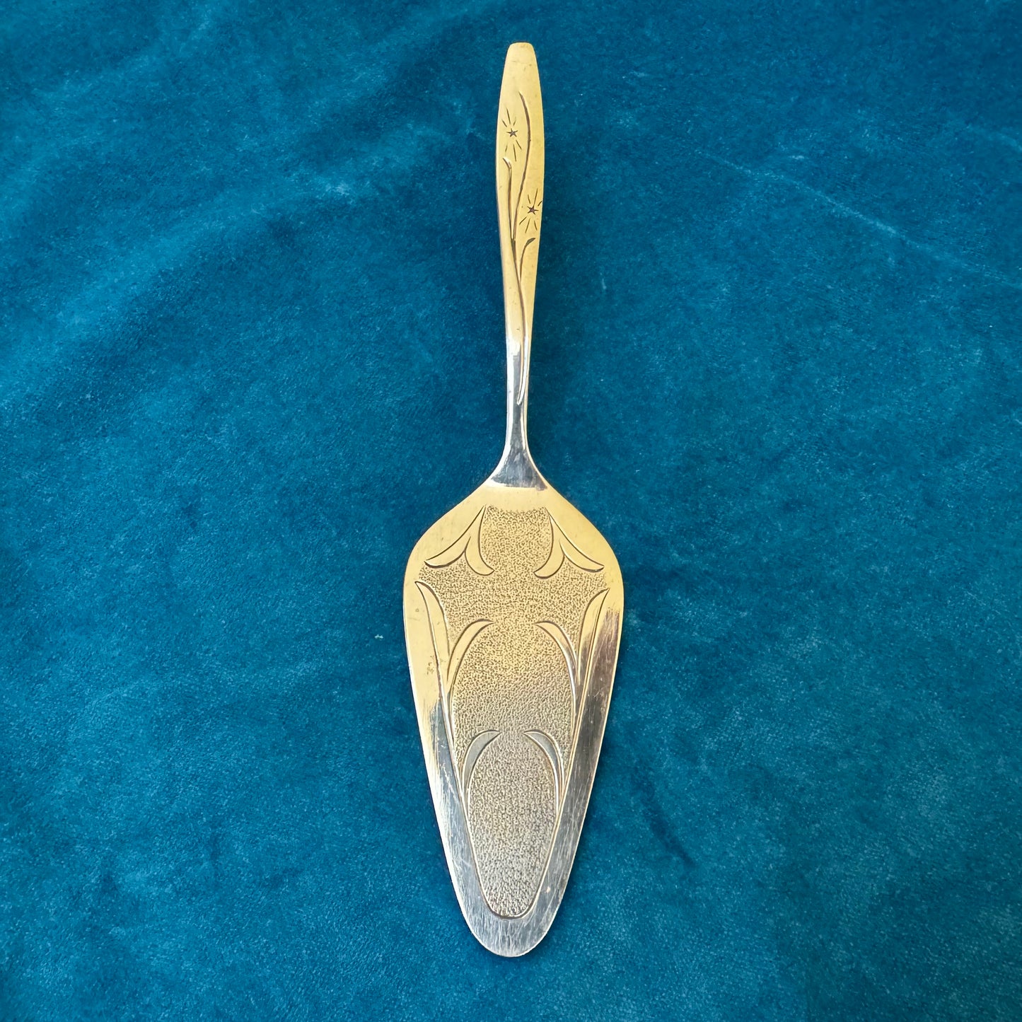 Vintage Rodd Stardust Silver Plated Desserts Spoons & Serving Utensil