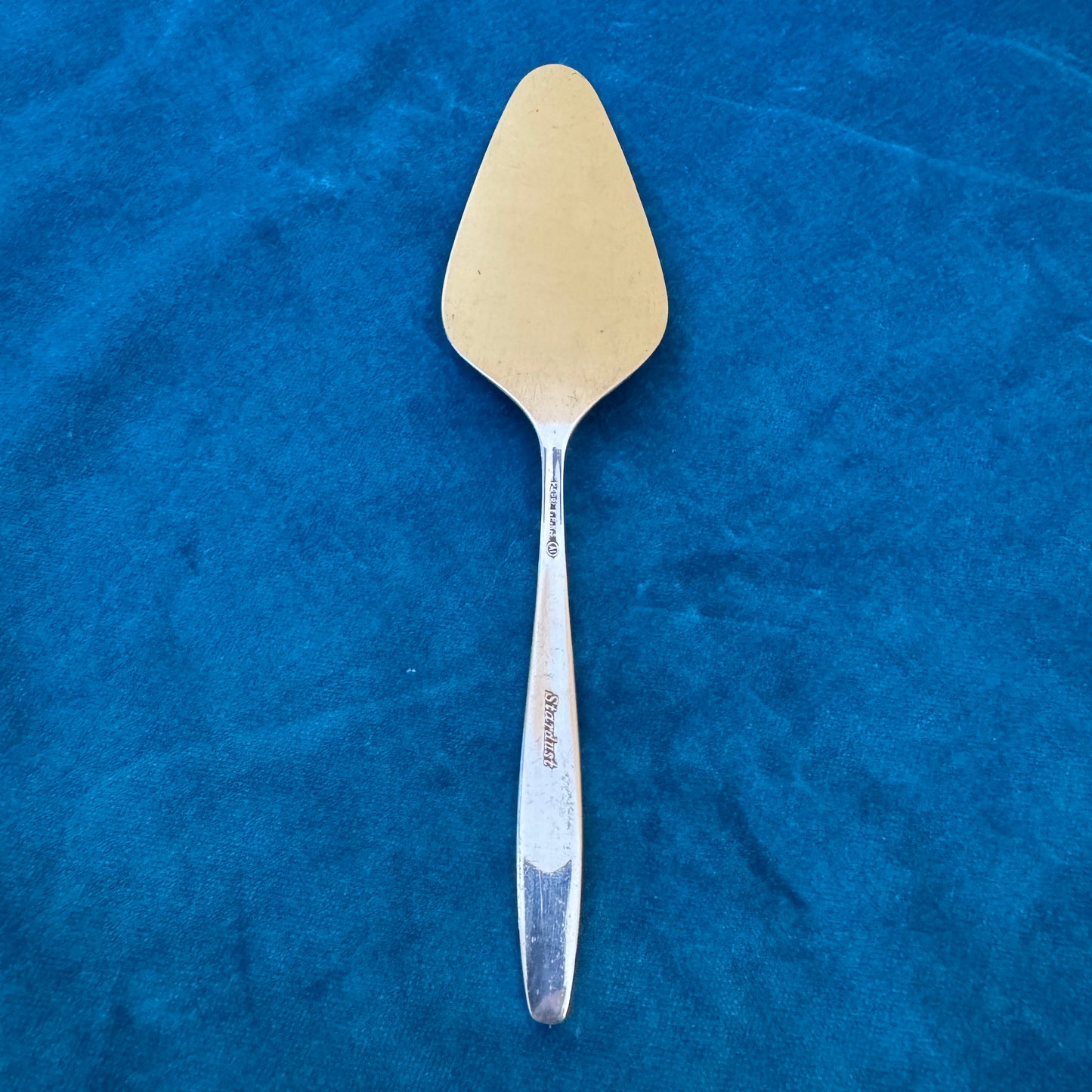 Vintage Rodd Stardust Silver Plated Desserts Spoons & Serving Utensil