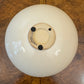 Pottery Black & White Swirl Design Shallow Bowl